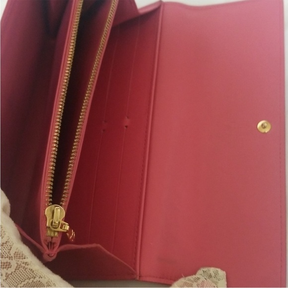 Louis Vuitton Pink Sarah Vernis Leather Wallet - Picture 3 of 12